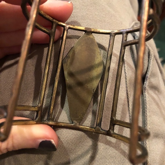 Free People stone and brass bracelet - Picture 4 of 4